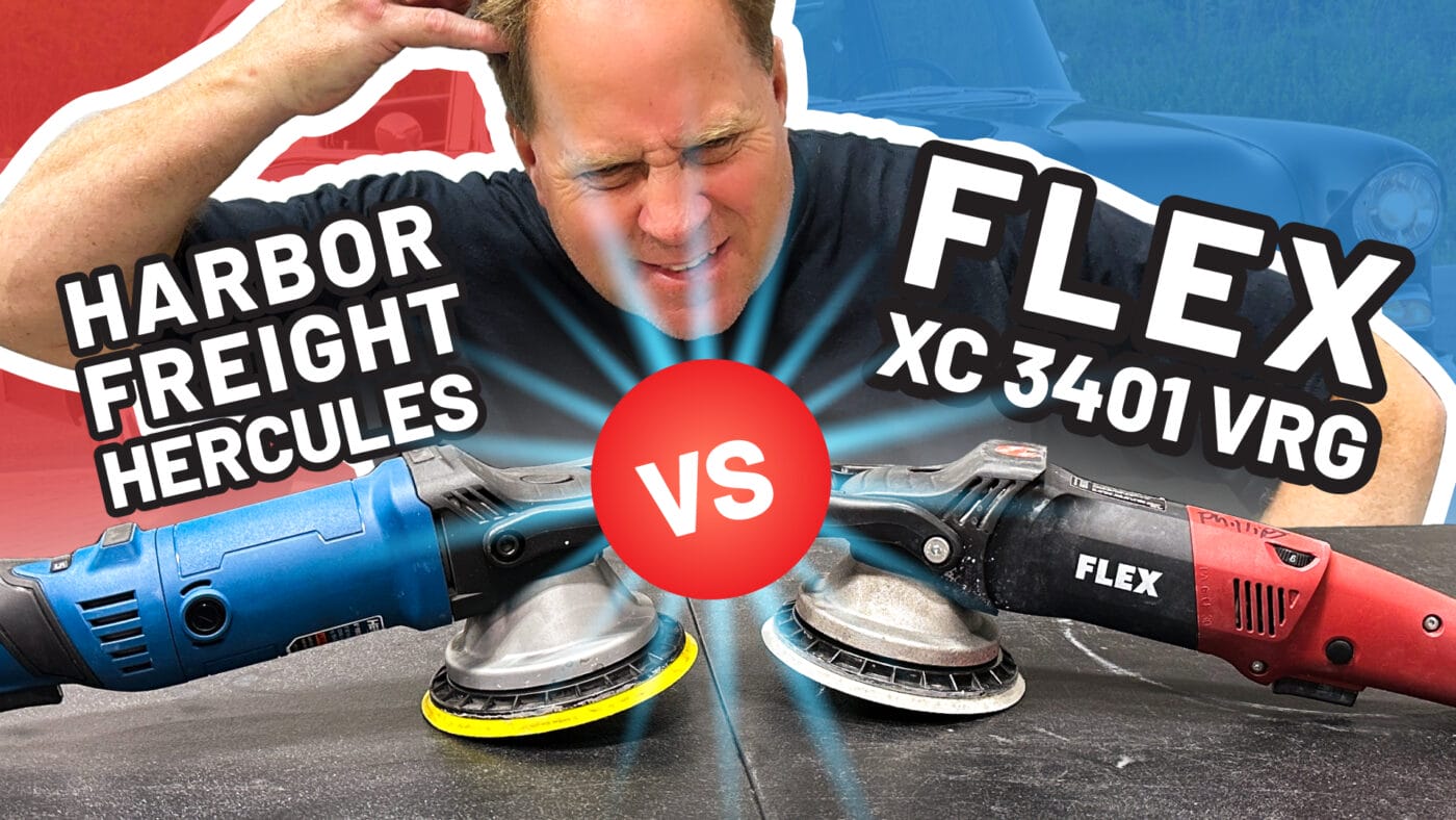 Harbor Freight Hercules Forced Rotation DA vs. Flex XC 3401 VRG Gear Driven Polisher